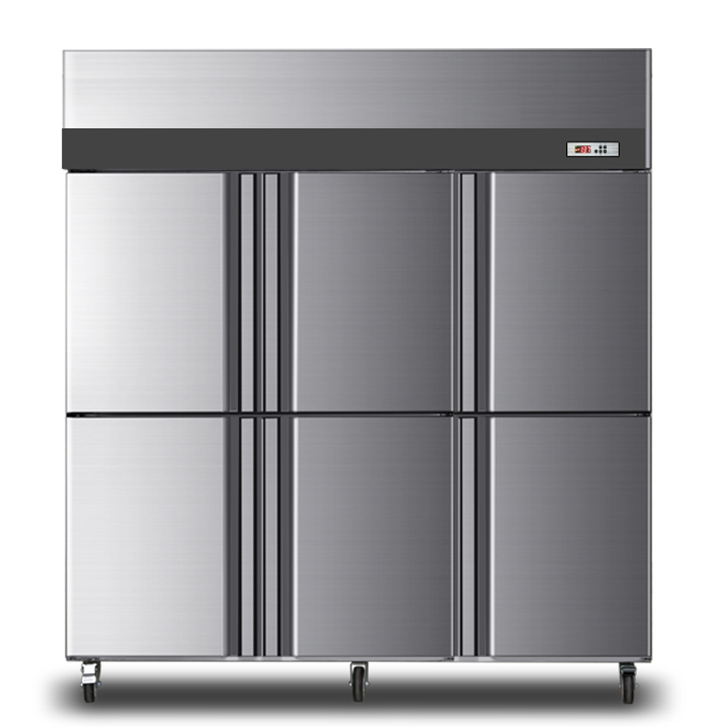 Commercial Restaurant 6 door fan cooling refrigerator