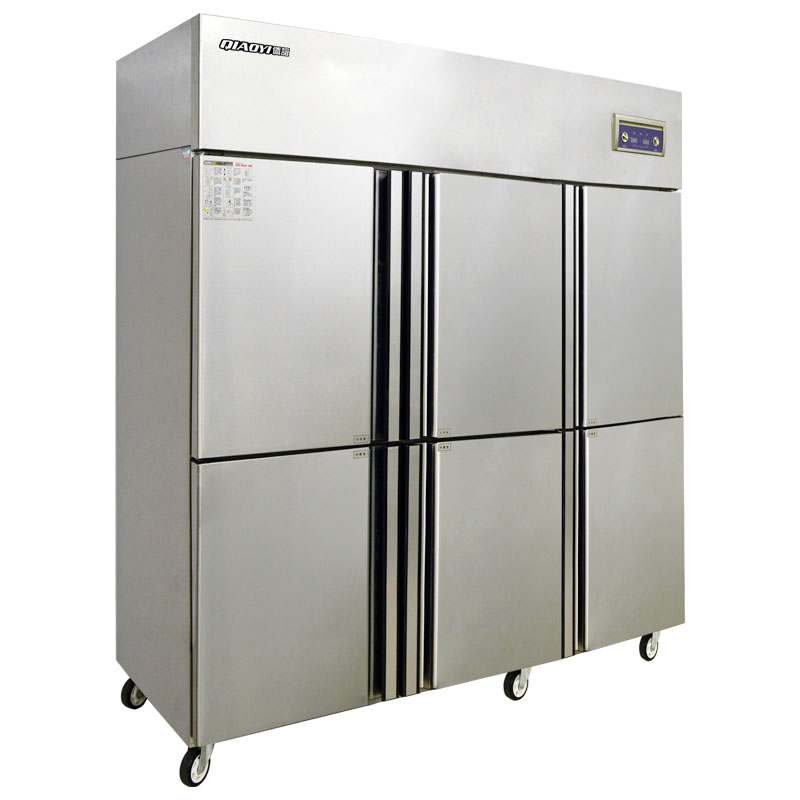 Commercial Kitchen 1300L 6door upright freezer