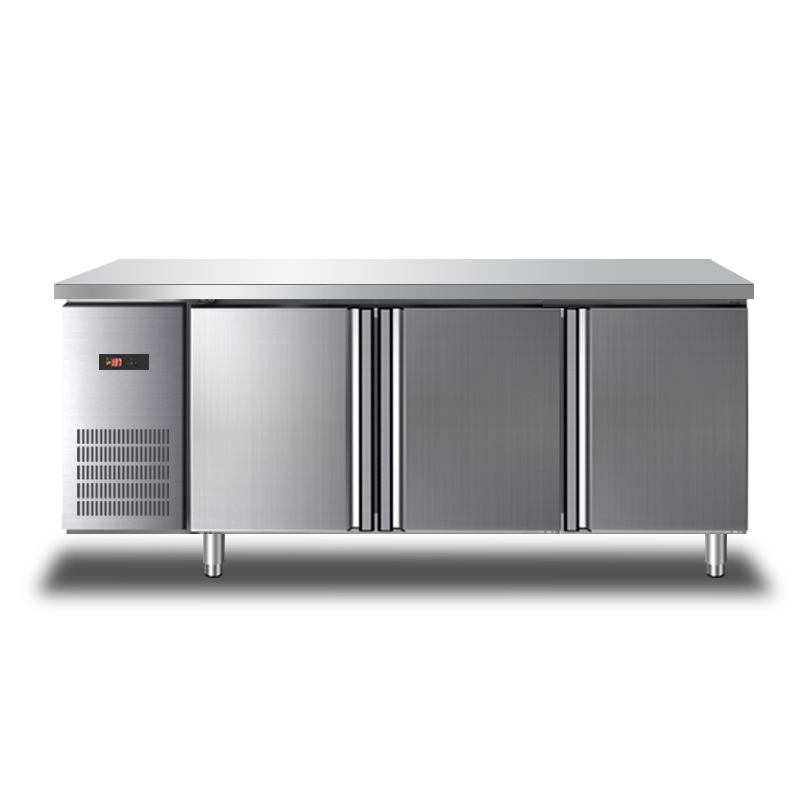 Commercial Restaurant 2 door air cooling Undercounter fridge
