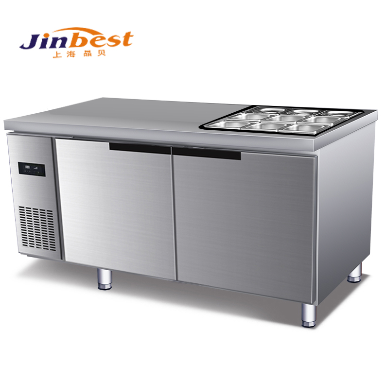 Commercial Saladette refrigeration sandwich prep tables Salad fridge bar Salad  r refrigerator